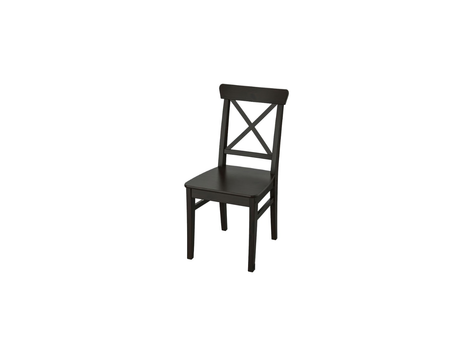 Židle dřevěná Ikea černá