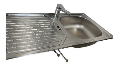Dřez 860x440 uvnitř 370x160x340